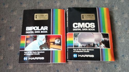 HARRIS DATA BOOKS - 1984 - CMOS DIGITAL DATA BOOK - BIPOLAR DIGITAL DATA BOOK
