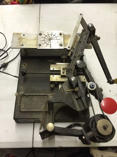 New Hermes Engraving Machine Corp. Engravograph. Works Great