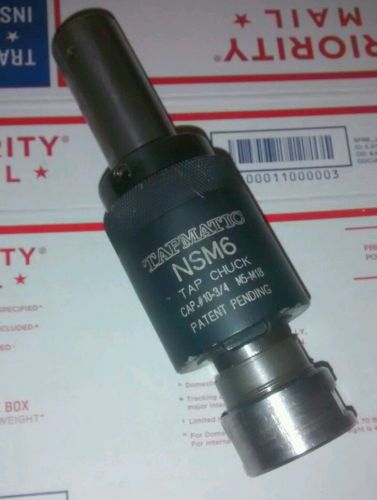 Tapmatic nsm6 tapping head #10 to 3/4&#034;.  1&#034; dia shank. 1 collet included for sale