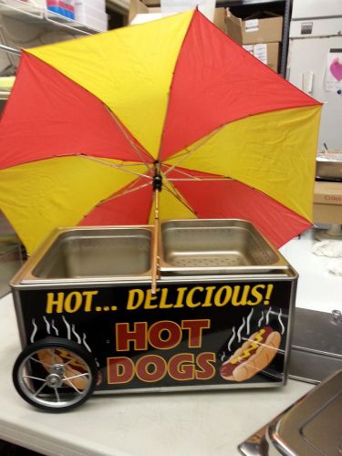 Gold Medal Tabletop Hot Dog Steamer Cart Model 8080