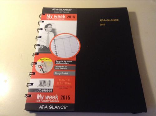 At A Glance 2015 My Week Professional Appointment Planner Calendar 70-950E-05