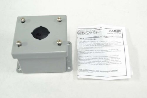 Hammond 1435a pushbutton wall-mount steel 3-1/2x3-1/4x2-3/4 in enclosure b357485 for sale