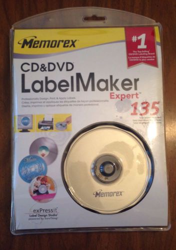 Memorex CD And Dvd Label Maker Expert (32023947) New ***************************