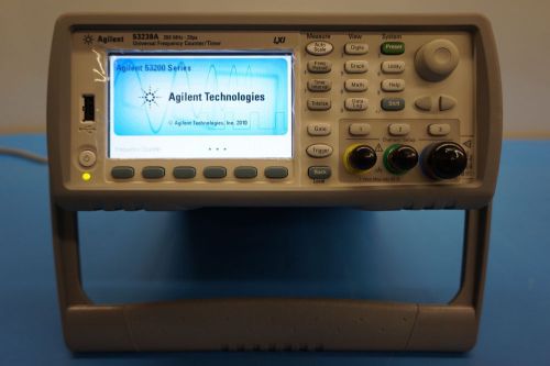 Agilent 53230A 350MHz-20ps Frequency Counter/Timer Options 106/010/150/400
