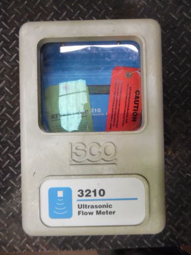 ISCO 3210 ULTRASONIC FLOW METER, MODEL: 3210, POWER 12 VDC, SN: 07150-015, NEW