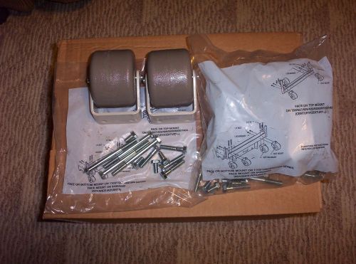 Hill-Rom Bed 840 P818 ROLLER BUMPERS- 2 PACKS OF 2 (TOTAL OF 4 ROLLERS)- NEW!
