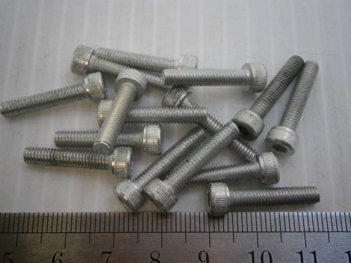 M4 20mm socket soc cap steel alloy zinc cl 12.9 machine screw lot of 100 #1490 for sale