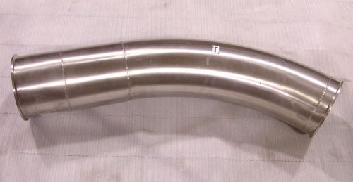 8&#034; diameter stainless sanitary tri clamp ell elbow tubing fitting