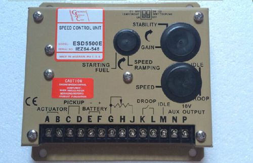 New ESD 5500E Electronic Engine Speed Controller Governor Generator Genset Parts