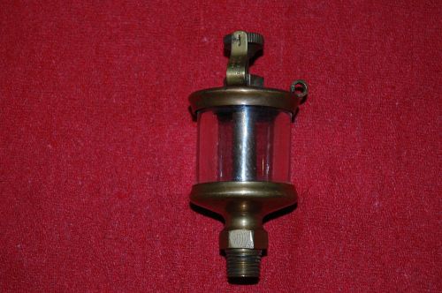 1887 Lunkenheimer Pioneer Brass Drip Oiler for Hit &amp; Miss Gas Engine