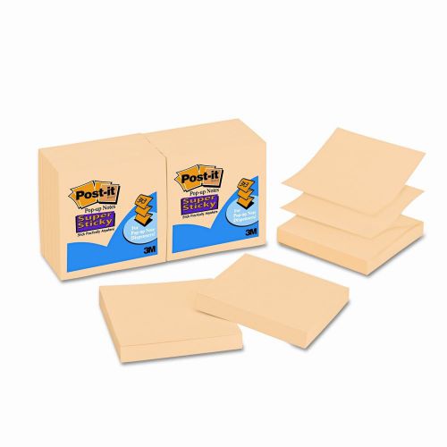 Post-it® pop-up super sticky refill note pad set of 12 for sale