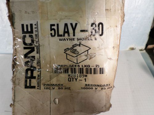 France 5lay-30 ignition transformer  120 vp/10000 sec   loc: e 4 for sale