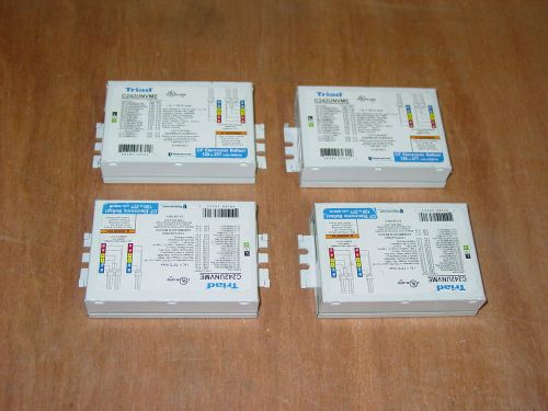 4 triad c242unvme cfl fluorescent ballast free shipping for sale