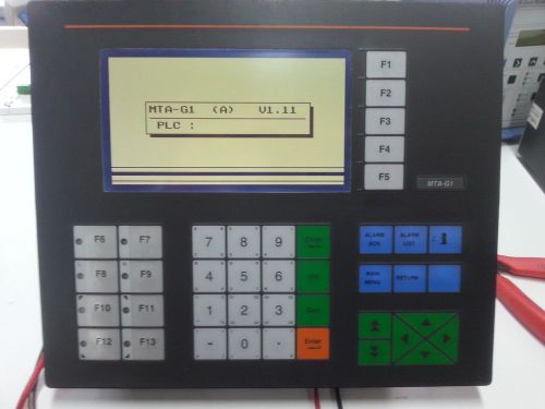 Mitsubishi MTA-G1 HMI Industrial Control Panel Operator Interface
