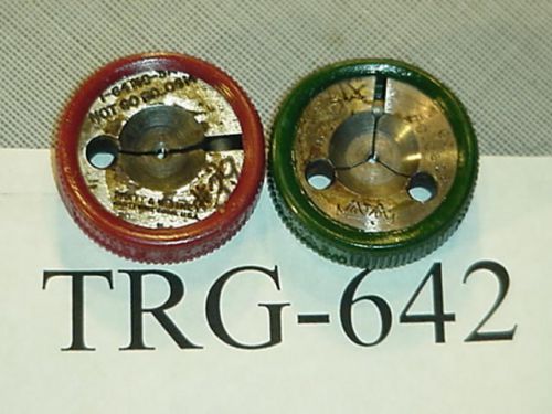 Thread Ring Gage Set 1-64 NO &amp; NOGO TRG-642