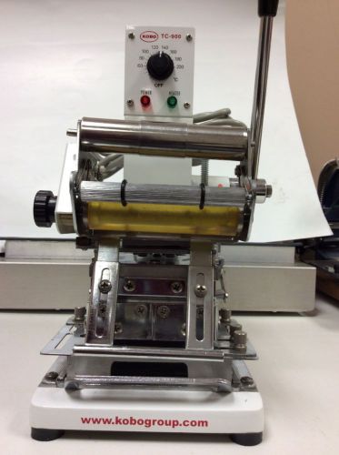 Kobo tc-900 hot foil stamping machine serial # 98418 for sale