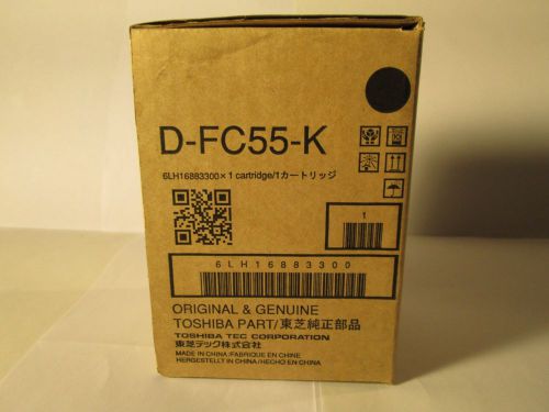 1 Genuine Toshiba D-FC55-K DFC55K Black developer p/n 6LH16883300