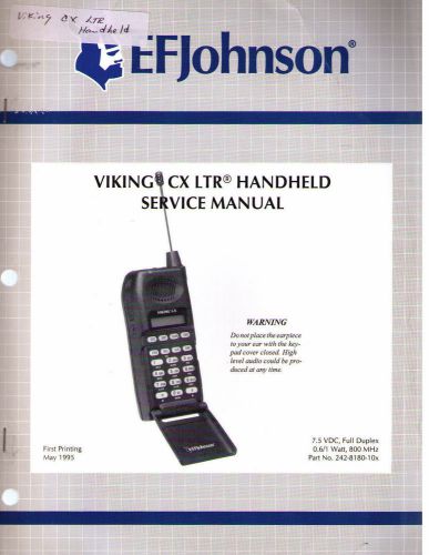 Johnson Service Manual VIKING CX LTR HANDHELD