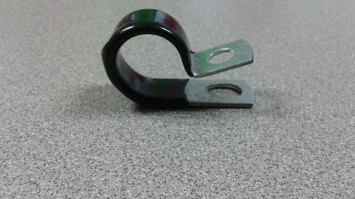 Au-ve-co 5/8&#034; insulated closed clamps zinc/vinyl (10 ct)