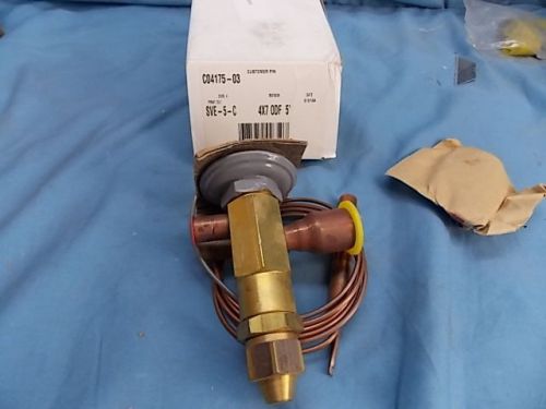 Sporlan SVE-5-C Expansion Valve, NEW