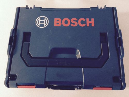 Bosch L-Boxx-1A Stackable Small Tool Storage Case with 13 Piece Insert Set
