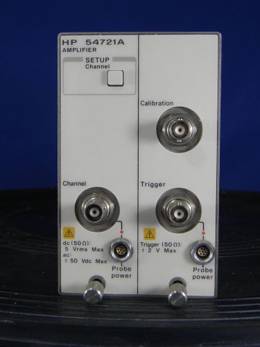 Agilent 54721A 1 GHz Amplifier Plug-In 30 Day Warranty