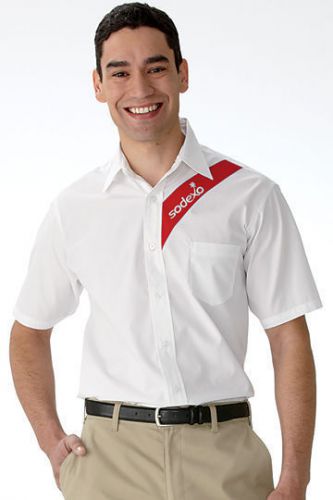 (1) New Sodexo White Short Sleeve Casual Shirt sz 3XL FREE SHIPPING!