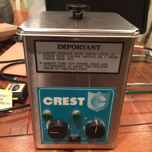 crest ultrasonic cleaner