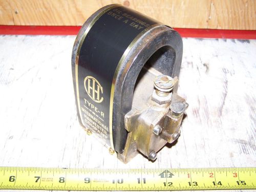 Original accurate r ihc mogul 6hp type m magneto brass mag steam ignitor nice!! for sale