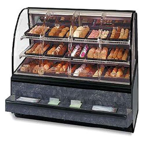 Federal sn-77-ss bakery display case, self serve, non-refrigerated, 77&#034; long, se for sale