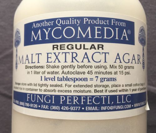1 POUND LB Dehydrated Malt Extract Agar (MEA) from FUNGI PERFECT!! $39.95 RETAIL
