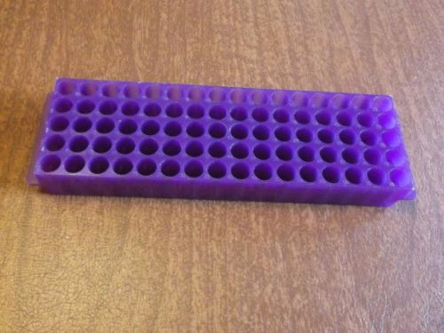 Autosampler tube / vial rack  fits 11.5mm  1.5ml  tubes   80 place