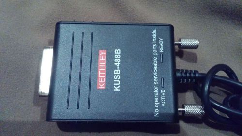 Keithley KUSB-488B IEEE-488.2 USB - to - GPIB  Adapter for USB Port  FREE SHIP