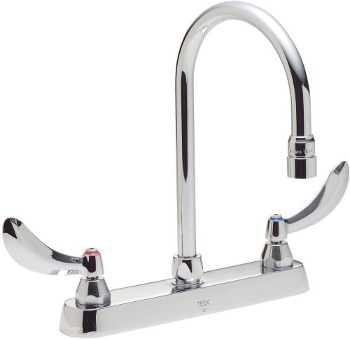 Delta 26c3934 26t series 2 handle 8 inch cast deck-mount faucet polished chrom for sale