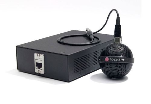 Polycom VSX Mic-2 Ceiling Microphone Black 2215-23775-001 NEW