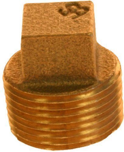 Aviditi 90095 1-inch brass plug  (pack of 5) for sale