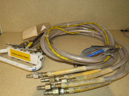 Hoist / crane ? 4 button pneumatic control pendant w/ hose (ho4) for sale