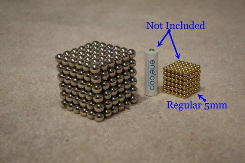 10mm 216pcs Neodymium Neocube magnetic magnet spheres balls 5mm*8-Industrial Use