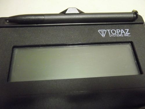 Topaz Systems T-L460-HSB-R LCD Signature Capture Reader pad w/ Stylus