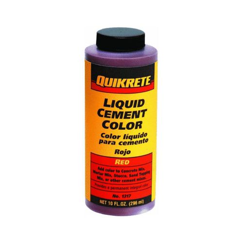 Quikrete Red Liquid Cement Color, 10 OZ. #13173