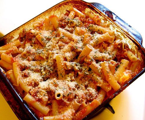 Baked Ziti Ricotta Italian Food Comfort Food Delicious DIY Recipe