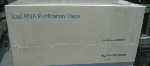 Lof of 10 boxes ABI PRISM RNA Purification Trays Applied Biosystems P/N 4305673