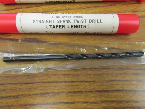 KSD Durakut HSS 15/64&#034; Straight Shank Twist Drill (Taper Length)