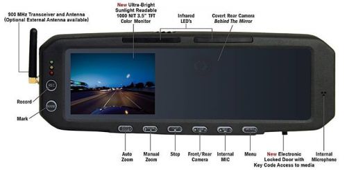 Ally police dvm-500 plus digital in-car video camera system new  dash cam for sale