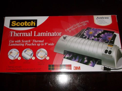 NEW-Scotch Thermal Laminator 2 Roller System, TL901, Free Shipping