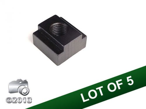 Lot of 5 brand new high quality tee nut m8 to suit 10 mm slot-black oxide finish for sale
