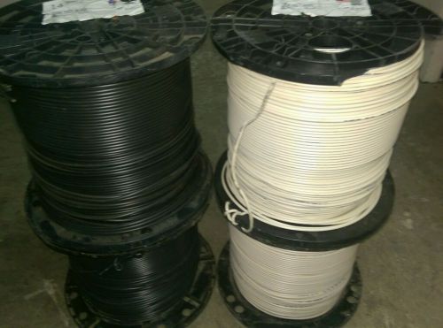 14 awg single wire white and black underground feeder cable - 2500&#039; for sale