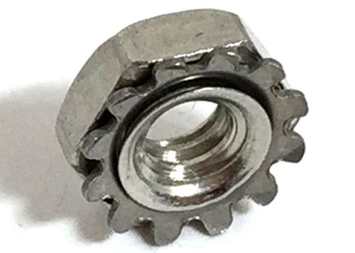 Stainless Steel 1/4-20 Keps Nuts K-Locks Qty 250