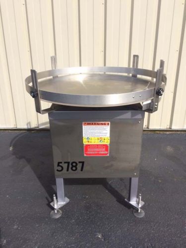 Kaps-all 36 inch rotary accumulation table, xp explosion proof for sale