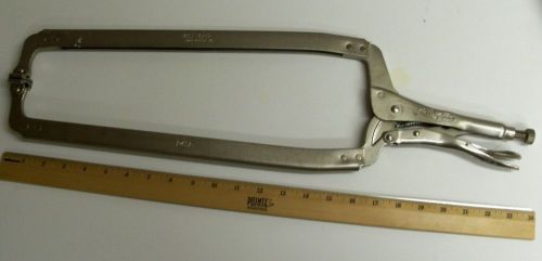 Vise Grip 24SP Petersen Swivel Pad Locking Clamp Welding  Made USA!  Rare Find